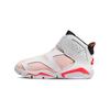 (PS) Air 6 Retro Little Flex 'Black White Pink' Kids' DR8497-661