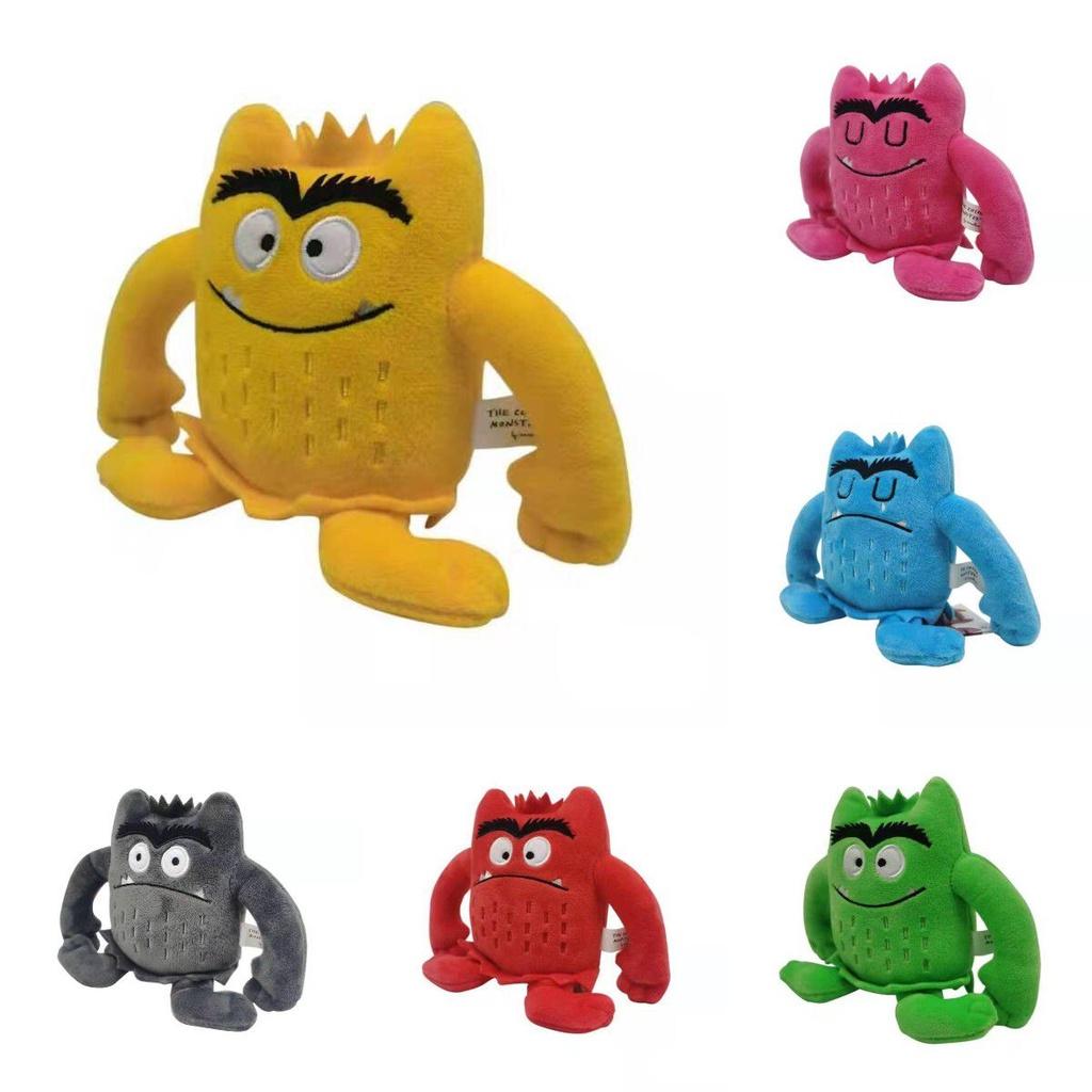 Color The Monster Colour Plush Doll Kids Baby Appease Emotion Stuffed Plushie