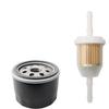 Air Filter with Tune Up Maintenance Service Filter Kit for 695091 698754 273638S GY20575 MIU11286 JD L120 L111 L118 LA130 V-Twins Lawn Mower Tractor