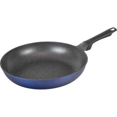 Wahei Freiz Lightweight Frying Pan, 30cm, Blue, IH Compatible, Gas Stove Compatible, PFOA-Free, Ultralight RB-3274