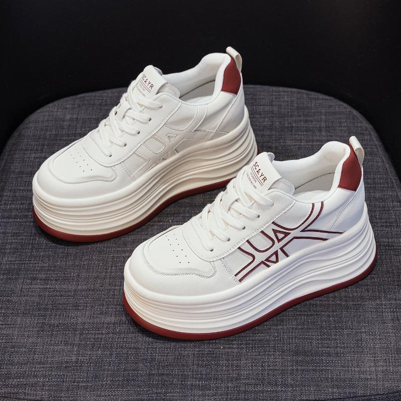 Schuhe mit dicker Sohle, Lässig, Modisch, Vielseitig, Höhenvergrößernde Dad Shoes, Damenschuhe