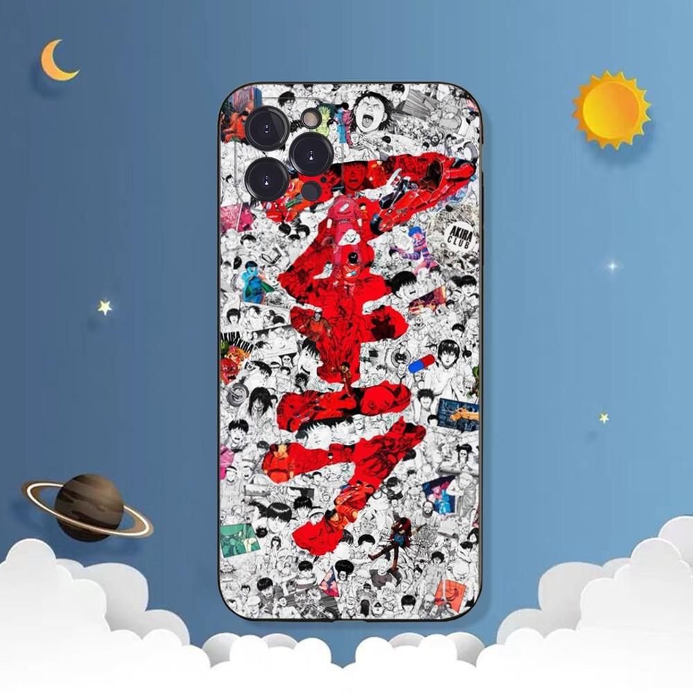 

Akira Anime Phone Case For iPhone 15 6 7 8 Plus 11 12 13 14 Pro SE 2020 MAX Mini X XS XR Back Funda Cover iPhone 13 mini
