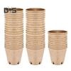 50 Pcs Seeds Starter Pots Biodegradable Plant Nursery Pots Garden Organic Planter for Transplanting Seedlings Seeds Germination
