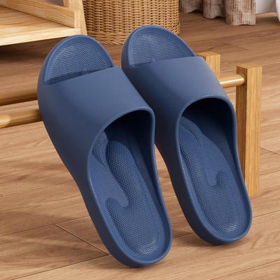 Summer Women Arch Support Slippers Flat Beach Indoor Slides Comfortable Non-slip Home Slippers Breathable Lightweight Men Bathroom Slippers