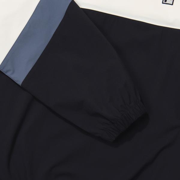 Fila Colorblock V Neck woVen Sweatshirt