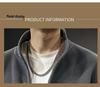 2025 Winter Men's American-Style Heavyweight Fleece Warm Jacket - Trendy, Loose, Plus Size Outerwear for Autumn/Winter.