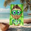 Custom Name Ultra-Soft Beach Towel with Super Why Theme,Ideal for Pool - Camping, Diving - Perfect Travel Essential, Vibrant Beach Towel.