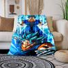 Super Saiyan Blue Goku Blanket Home Decor Soft And Comfortable Gift Machine Washable Sheet