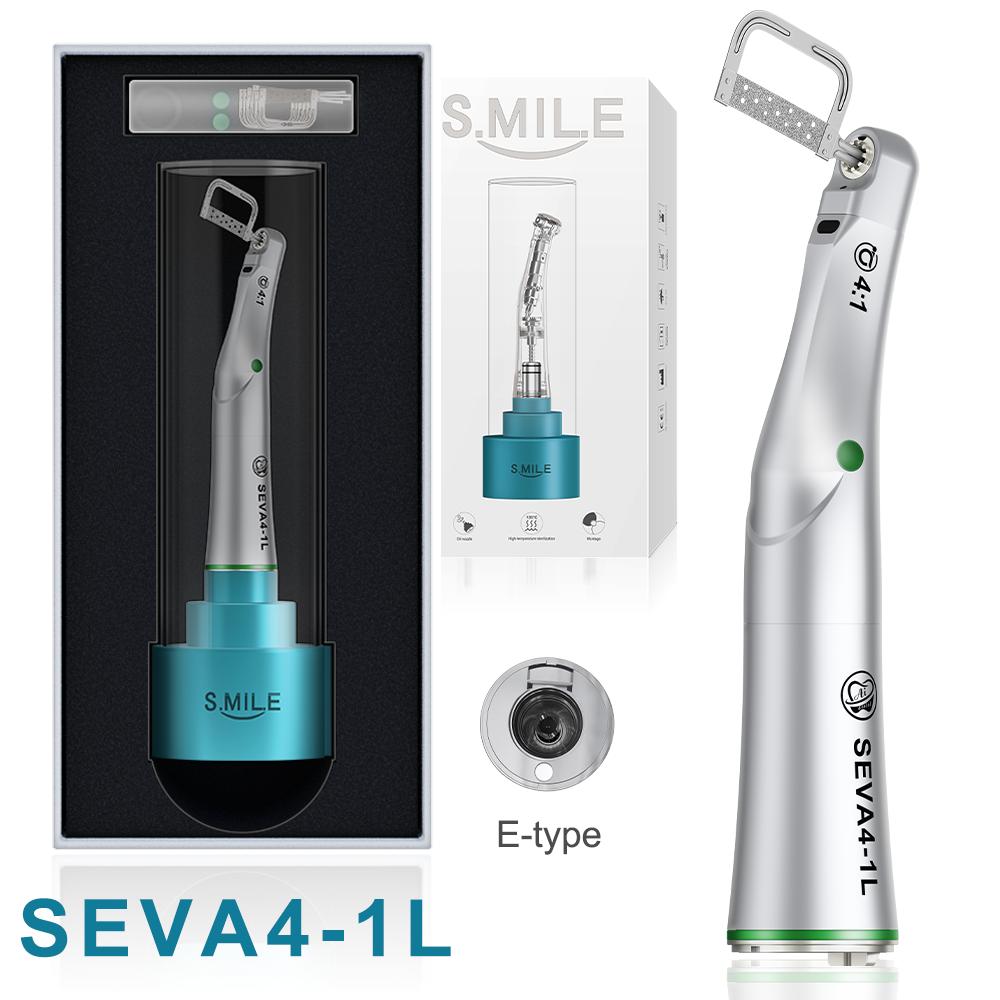 AI DENTAL Nouvelle pièce à main basse vitesse série Smile avec système de verrouillage à engrenage central 1:5/1:1/1:4.2/4:1/20:1 contre-angle d'eau intérieur