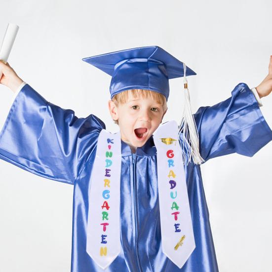 Graduation Shoulder Strap Letter Design Decorative Kids Graduation Season Celebration Etiquette Strap Party Decor