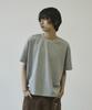 SIGNATURE Natural Crop Short Sleeve T-Shirt [Gray]