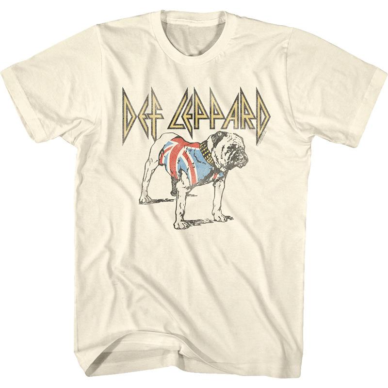 Def Leppard Classic Album Cover Poster Graphic Print Tshirt Men Women Fashion Oneck Cotton Tee Streetwear Hip Hop Oversize Top