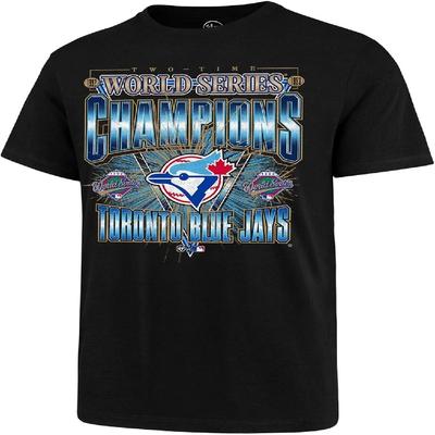 47 MLB Toronto Blue Jays Win Streak T-Shirt - Black