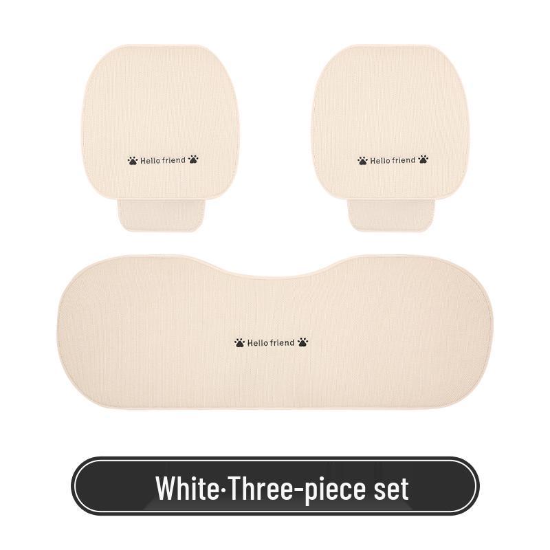 Cartoon Cute Girl Shy Cat Car Seat Cushion for All Seasons, Fits Volkswagen Golf, Bora, Sagitar, Tharu.