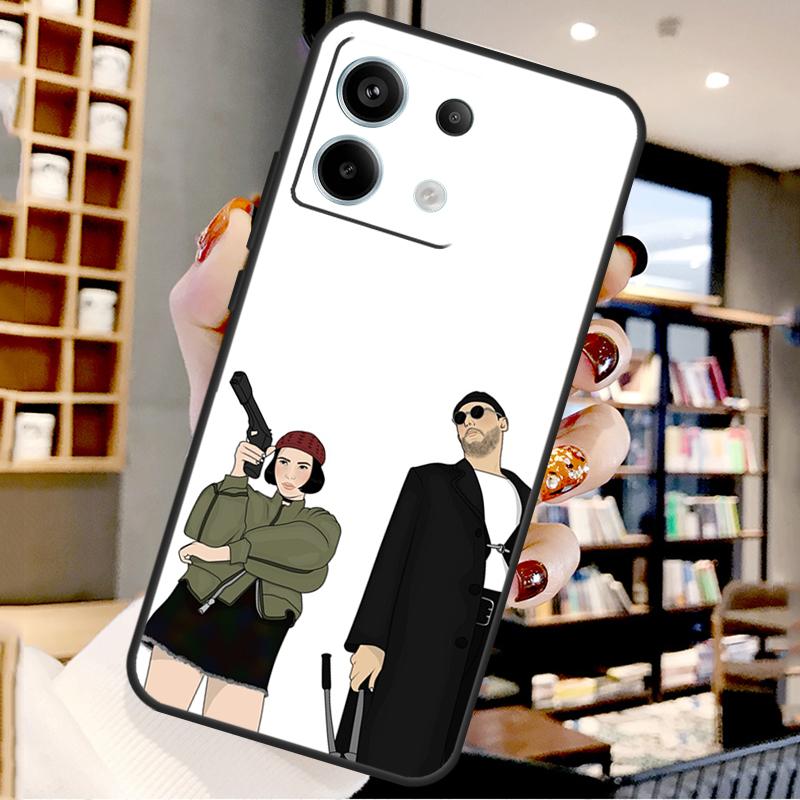 Leon The Professional For Xiaomi Redmi Note 13 Pro 9 10 11 12 14 15 Pro Plus Case For Redmi 15 12C 13C 14C 10C 15C