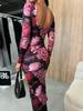 Autumn 2024 Street Style Irregular Split Dress for Women