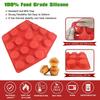 Forma de Silicone para Muffin Mini Cupcake Maker 6 E 12 Cavidades Forma de Assar Para Quiches Caseiras Frittatas Bandeja de Muffins Forma Ferramentas de Cozinha