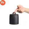 Hi Japanese Ceramic Sealed Tea Caddy Coarse Pottery Large Vintage Spice Jar Tank Food Container