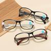 Fashion Plastic Square Women Reading Glasses Presbyopia Hyperopia Anti-Blue Light Men Reading Eyeglasses For Female Eyewear