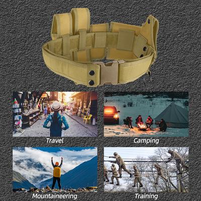 Adjustable Heavy Duty 6 In 1 Utility Belt Law Enforcement Quick-Release Belt with Pouch for Police