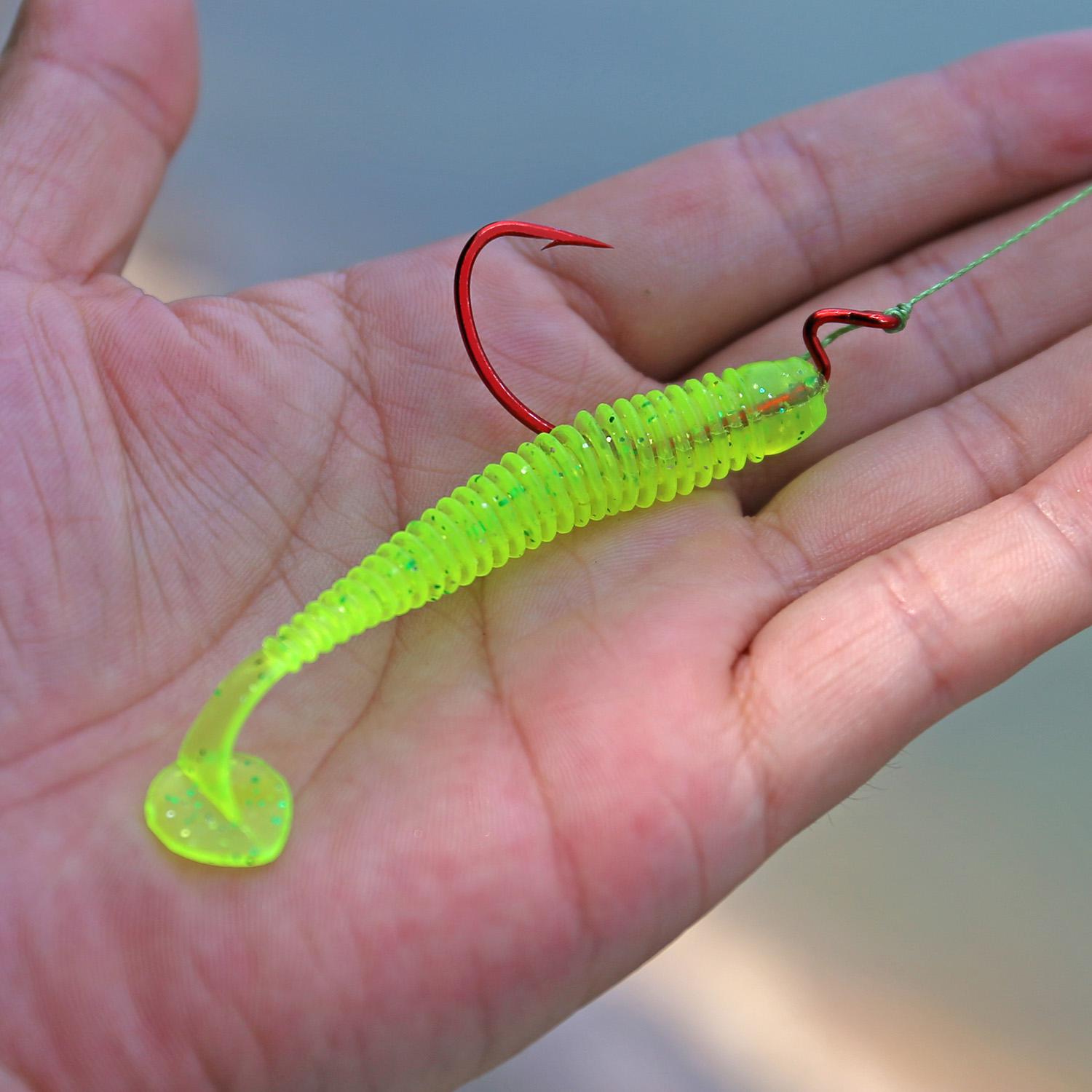 Sougayilang 50 шт. рыболовный крючок кривошип рыболовный крючок из высокоуглеродистой — фото 10