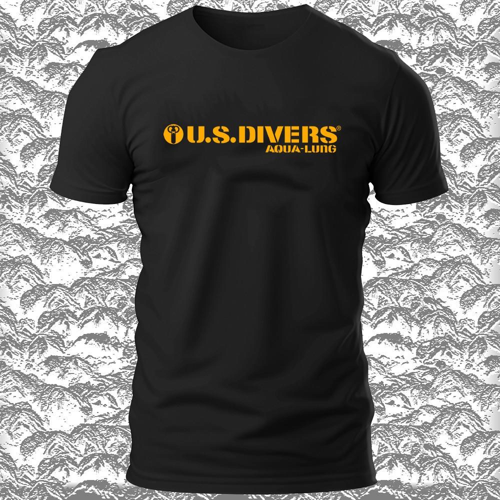 Shirt Aqua Lung U.S. Divers Logo T-Shirt Funny Made In USA S - 5XL Unisex T-Shirt XXL