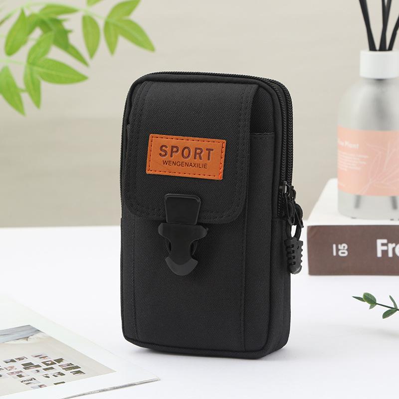 Vertical Waist Bag, Man Belt Pouch Mobile Phone Bags For Men Phone Case Molle Pack, Small Tactical Duty Belt Storage Bag