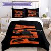 3pcs Basketball Bedding Set Duvet Cover Closure Includes 1 Duvet Cover & 2 Pillowcases, Soft and Comfortable for All Seasons.