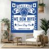 Dallas Wall Decor Tapestry Art For Pet Memorial Birthdaywedding Party Backdrop Family Gift