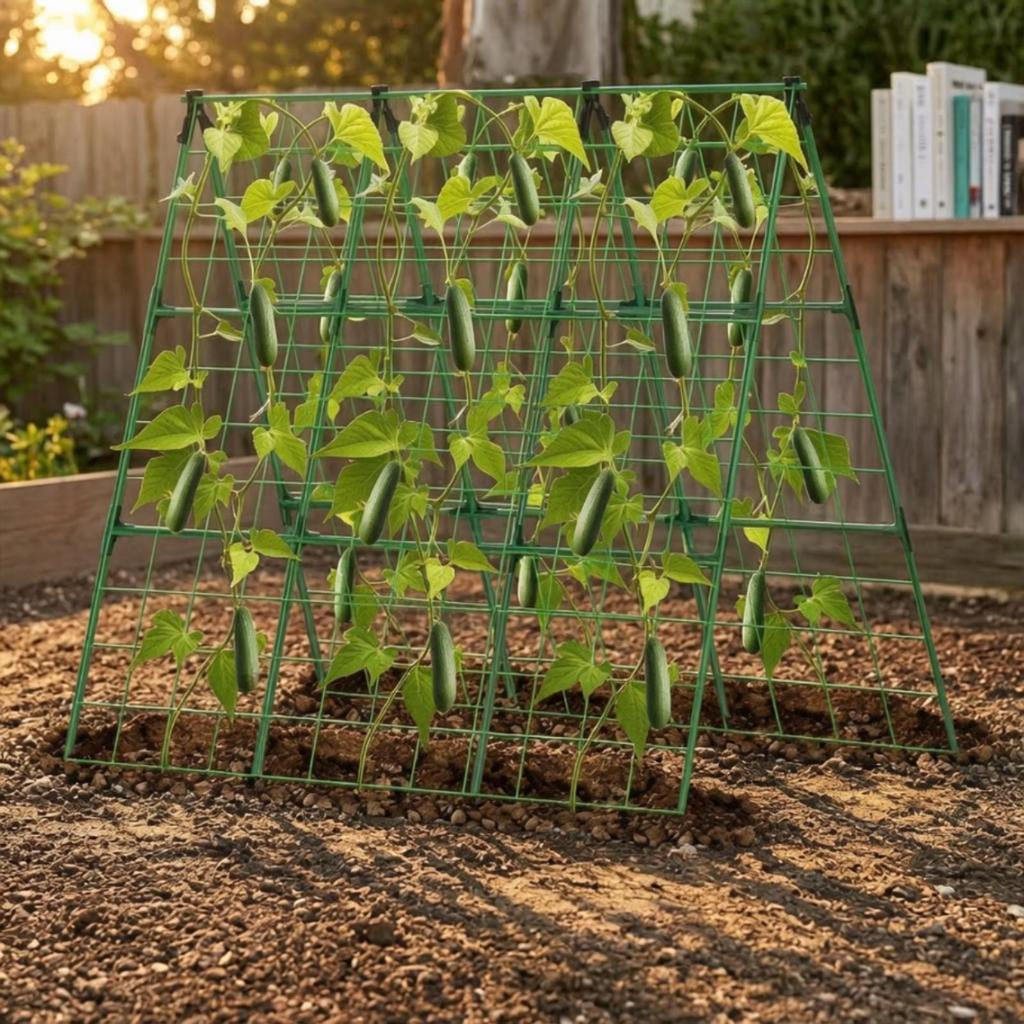 Plant Trellis with Net Sturdy Garden Frame Modular for Growers