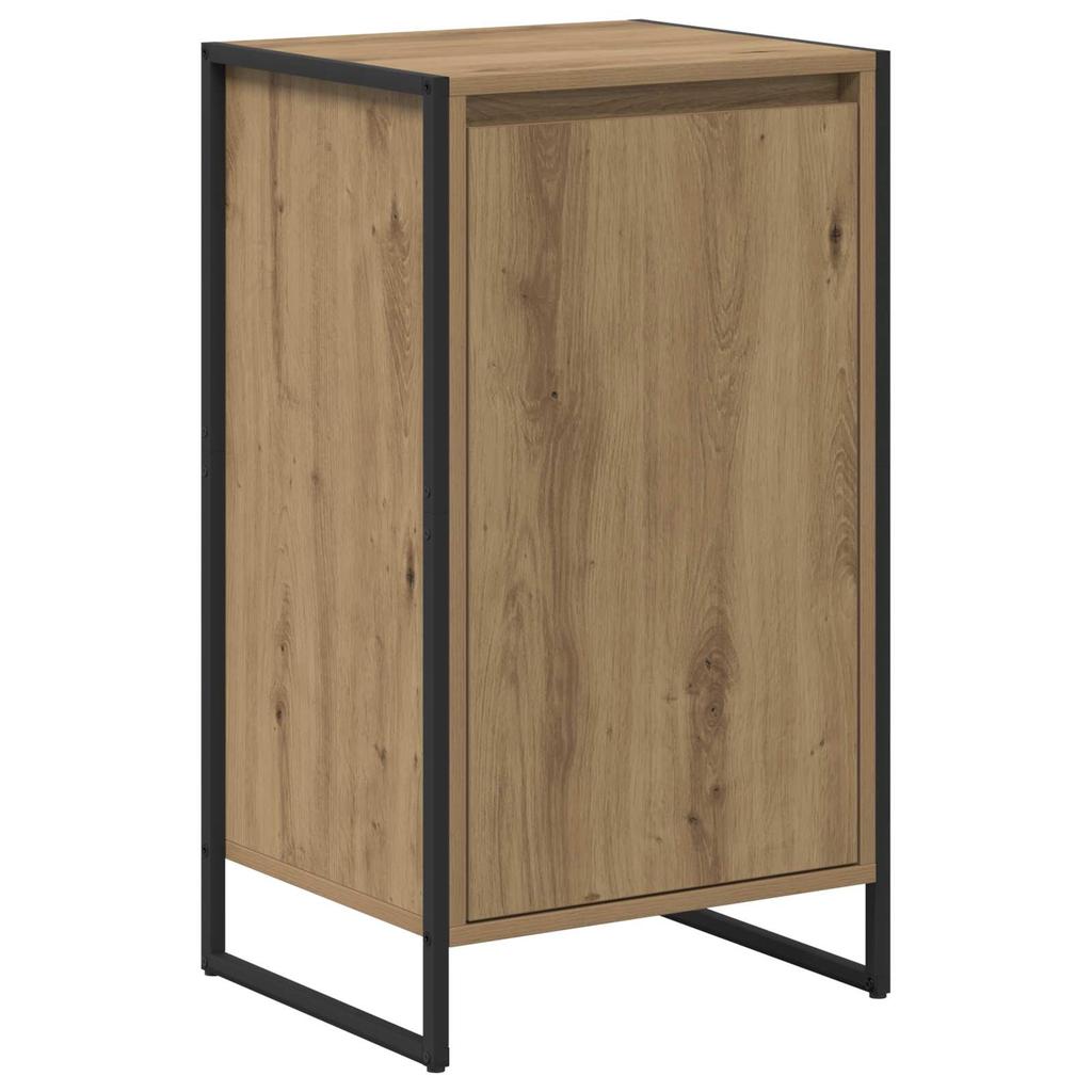 Sideboard Rustic Oak Design 43 X 36 X 75.5 Cm Engineered Wood