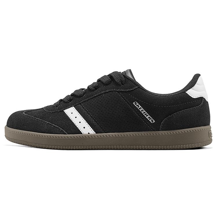 Skechers Kids Boys Comfortable Versatile Retro Lace-Up Casual Sports Low-Top Sneakers Kids sneakers Black 418001L-BKW 38
