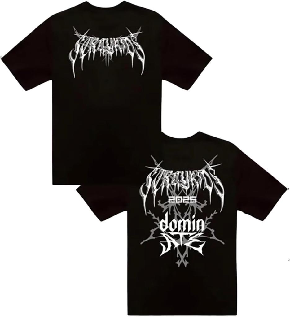 Stray Kids Dominate ATE Tour T-Shirt Concerts Tee Kpop Fashion Unisex Tops