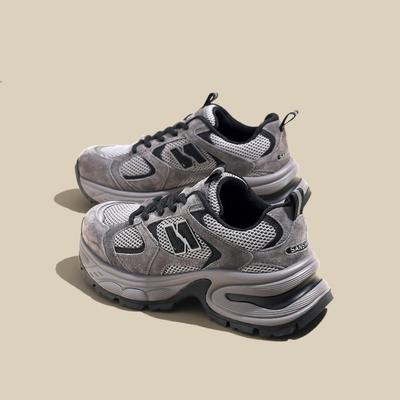[Sonderpreis] Plateau-Dad-Schuhe für Damen Frühjahr 2024 neu ins trendig lässig vielseitig Sport Forrest Gump Schuhe