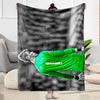 Goalkeeper Green Jersey Blanket Soft Warm Cozy Suitable for Chair Office Livingroom for All Occasions Modern Suitable for Gifting Relatives and Friend
