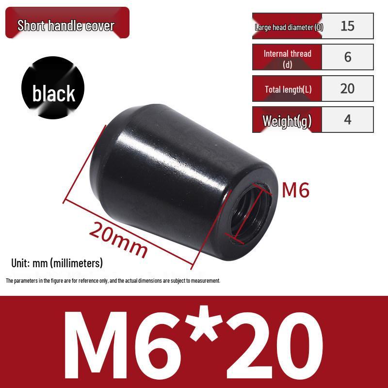 

Bakelite Long/Short Sleeve Ball Handle Rod Grip (M6, M8, M10, M12, M16)