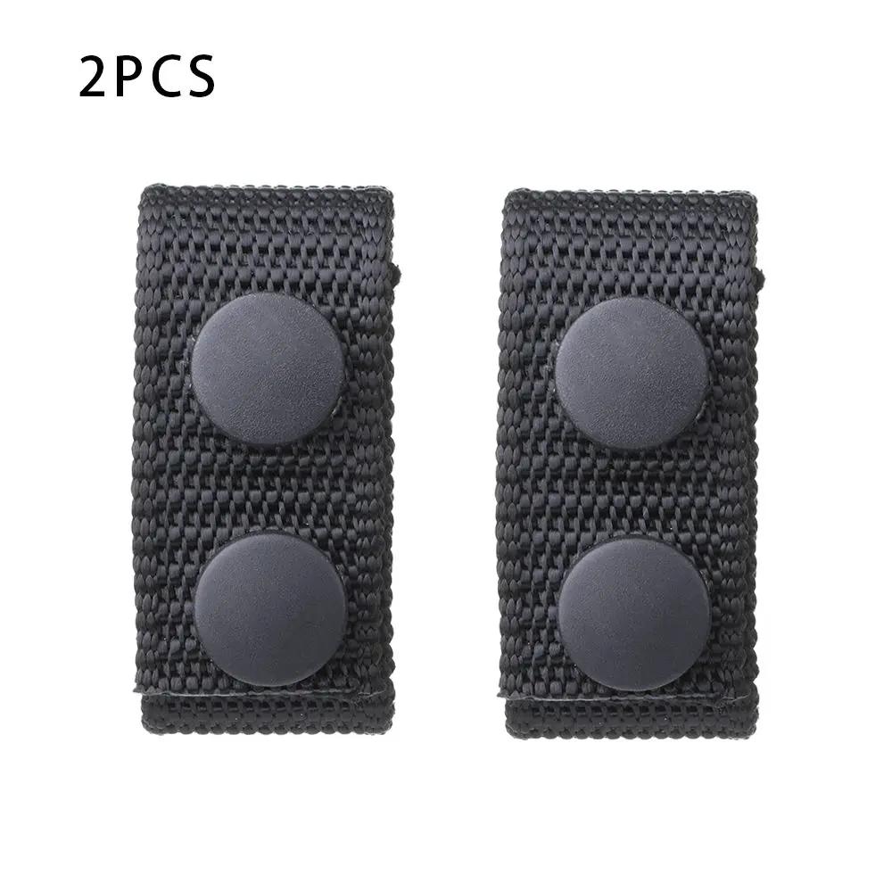 2/4Pcs Military Tactical Belt Buckle Heavy Duty Nylon Webbing Molle Belt Keeper Strap Outdoor Buckle Strap Tool Accessories