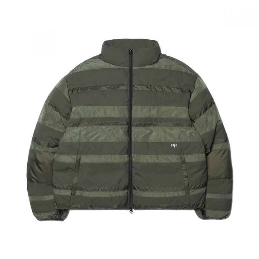 NOMANUAL Пуховик H.c из нейлона   Хаки L