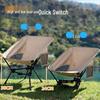 Portable Outdoor Folding Chair: Versatile for Camping, Beach, and Fishing, Lightweight and Adjustable in Height