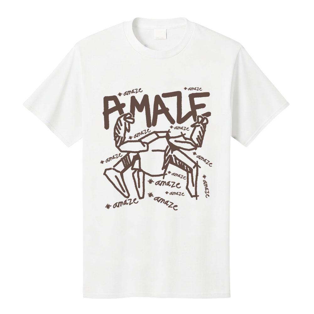 

Футболка Проект «Хейл Мэри» Удивительная Летняя Хлопковая С Коротким Рукавом Женские Футболки Унисекс Уличная Мода Топы С Графическим Принтом XS белый