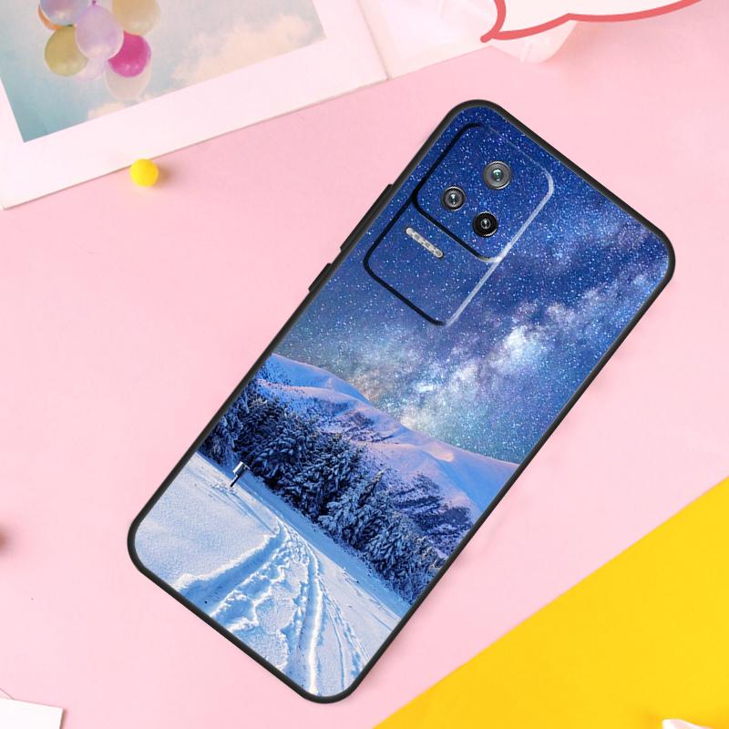 Winter Landscape Case For Xiaomi 13 14 Ultra 12 Lite 11T 12T 13T Pro POCO M6 Pro X6 X5 X3 F3 F5 M5s Cover