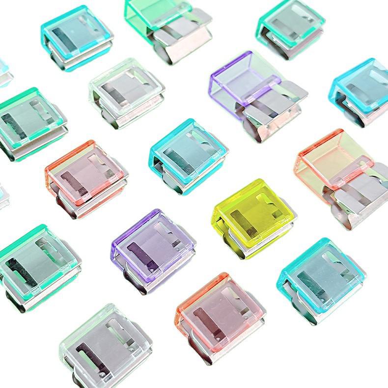 Przezroczyste wielofunkcyjne spinacze studenckie do plików testowych i książek