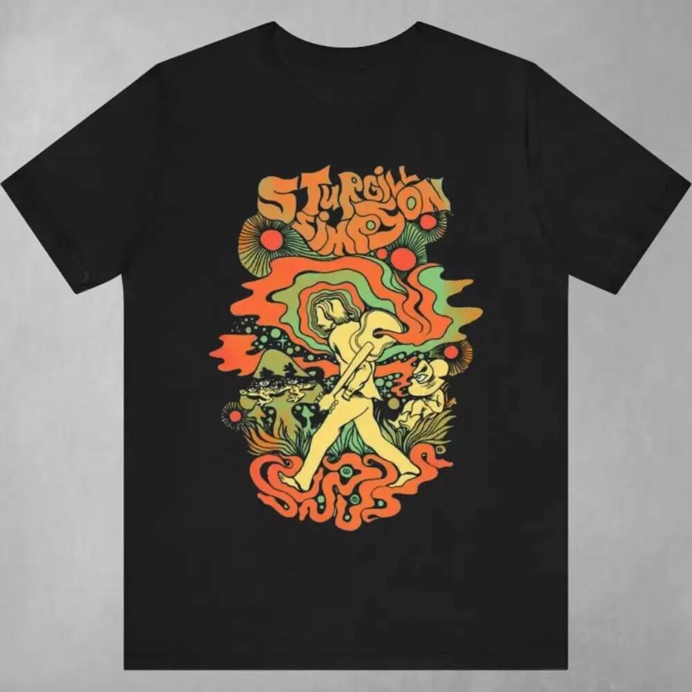 Sturgill Simpson Band On Tour 2024 Unisex T Shirt Full Size S5XL Unisex T-Shirt L