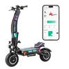 HALO KNIGHT T107MAX All-Terrain Electric Scooter 4000W Dual Motor 72V50Ah Battery 13 Inch Vacuum Tire Outdoor Riding Off-Road E-Scooter