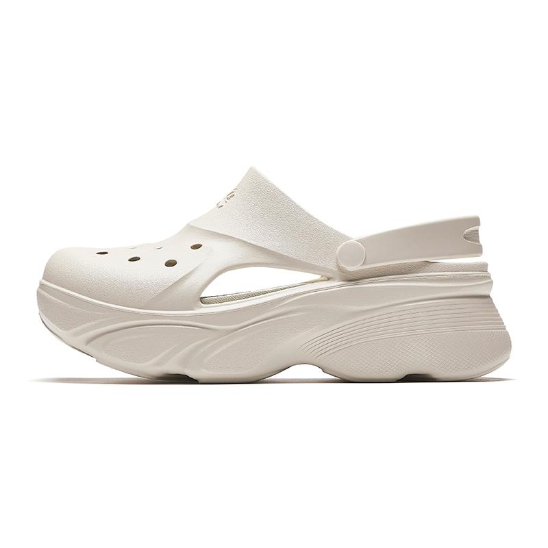 Anta Comfortable Casual Versatile Clogs Women Footwear Beige 122528531-2