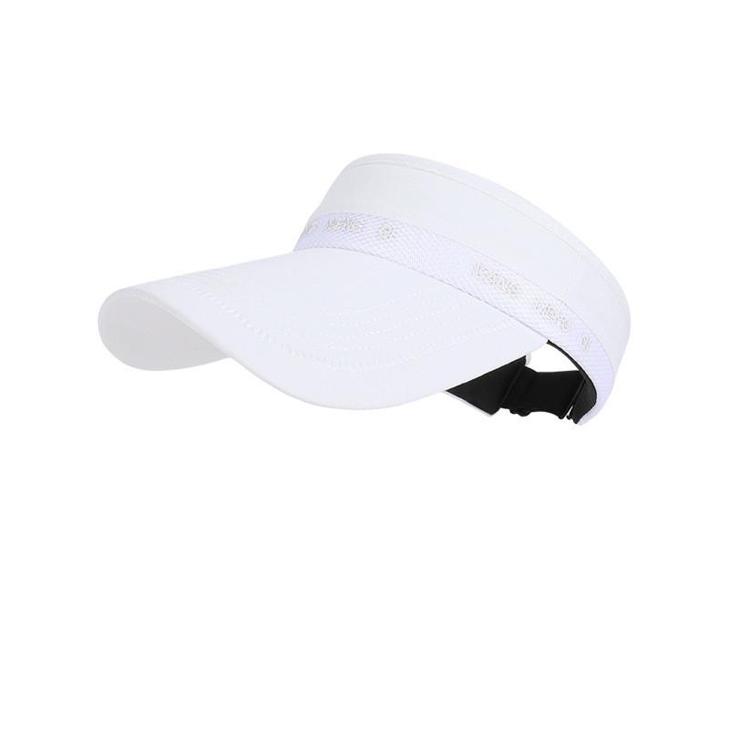 Womens Summer Sunshade Hat With Large Brim Polyester Breathable Outdoor Sports Sun Hat