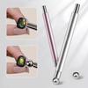 1Pcs Double Head Steel Ball Cat Eye Nail Magnet Stick 3D Glass Bead French Effects Cylindrical Strong Magnetic Pen Manicure Tool