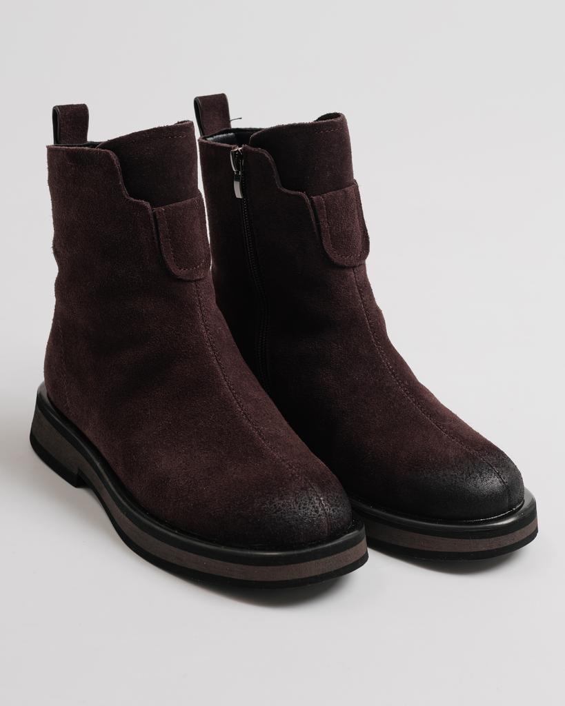 Winter Boots Lola Andy 93118 36 Dark Brown Suede Wool