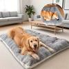 Extra Large Dog Pet Beds Plush Dog Bed Sofa Mat Thickened Super Soft Polyester Pet Mat Dog Crate Mat Bed For Large Bed