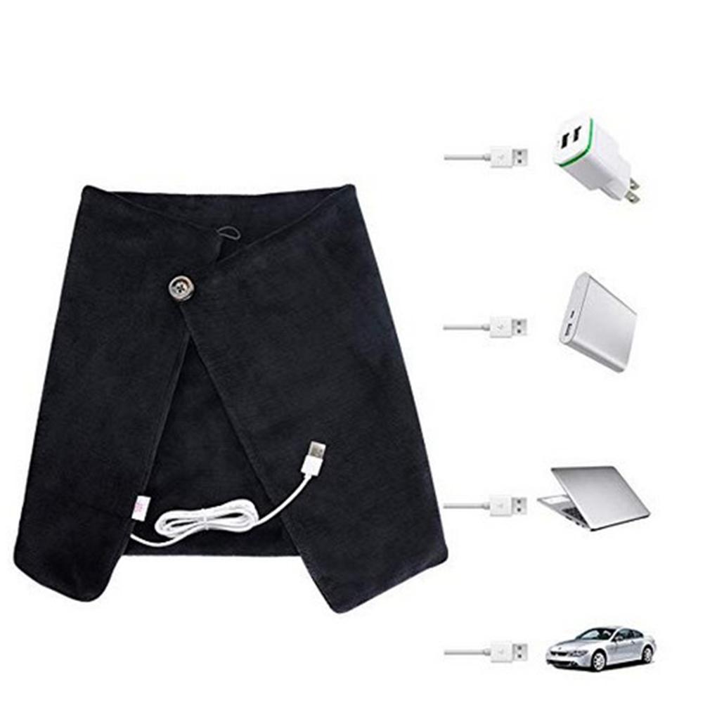 USB Heating Shawl Carbon Fiber Heated Wrap for Office Home Use